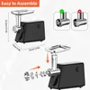 2800W Elektrischer Fleischwolf, 3in1 Multi Produktbild-Vorschau 4