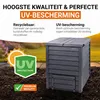 GARANTIA THERMO-WOOD compostbak 600 L antraciet-bruin Productafbeelding-voorbeeld 6