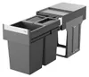 Collecteur de déchets Hailo 3666903 TA Swing Tandem 2x 13 Voir les images du produit 1