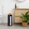 Relaxdays – držák na toaletní papír, 3 role, V x H 49 x Náhled obrázku produktu 2