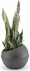 Bama Sfera Bloempot 23L 40.5x32 cm Antraciet Anteprima dell’immagine prodotto 2