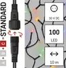 Standard LED spojovací vánoční řetěz, 10 m, venkovní i vnitřní, multicolor Voir les images du produit
