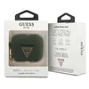 Guess AirPods Pro hoesje, khaki kleur, siliconen, met Productafbeelding-voorbeeld 3