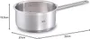 Fissler Viseo / Kastról z nehrdzavejúcej ocele (Ø 16 cm, Náhľad obrázku produktu 3