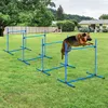 Huismerk Autobench PawHut Agility Hurdle Set Slalom Stick Náhľad obrázku produktu 2