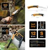 Fiskars Kempingová Sada, sekera + nůž + pilka 1057912 Náhled obrázku produktu 6