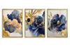 Poster tableaux muraux fleurs 3 pièces Set de poster 30x40 Voir les images du produit 1