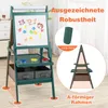 Tablica dla dzieci COSTWAY 3 w 1, dwustronna sztaluga z Podgląd zdjęcia produktu 6