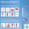 Vliestapete selbstklebend 78575-3 Designdrop Uni blau Produktbild-Vorschau 8