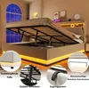Merax Polsterbett 180x200 cm, Doppelbett mit USB Typ-C Produktbild-Vorschau 8