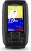 A Garmin fishfinder device displaying a map and sonar readings. Náhled obrázku produktu