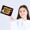 Rock n' Roll Metallschild in 15x20 cm mit Flammen und Produktbild-Vorschau 3