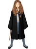 A young girl dressed as Hermione Granger from Harry Potter stands against a white background. Produktbild-Vorschau