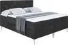ALTDECOR  Boxspringbett mit Silber Füßen, Matratze und Produktbild-Vorschau 2