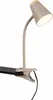 Lampada a LED a pinza, grigiastra, flessibile, H 33 cm Anteprima dell’immagine prodotto 1