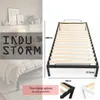 INDUSTORM Postel - rám postele 90x200 s pružným roštem z Náhled obrázku produktu 2