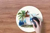 MuchoWow® Mauspad Mousepad Leuchtturm - Vogel - Aquarell Produktbild-Vorschau 3