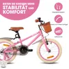 HILAND Ins Star 14 Zoll Kinderfahrrad für Mädchen Jungen 3 Produktbild-Vorschau 3
