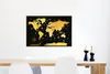 MuchoWow® Poster Weltkarte - Gold - Schwarz - Luxus 60x40 Produktbild-Vorschau 5