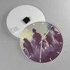 Wanduhr - Rund - Glasuhr - Charaktere Halloween Geheimnis - Produktbild-Vorschau 2