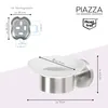 seria łazienkowa bremermann PIAZZA - Mydelniczka, matowa Podgląd zdjęcia produktu 7