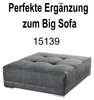 Big-Sofa XXL 306 cm Federkern Lounge Couch mit Bezug aus Produktbild-Vorschau 8
