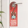 Sorry keine Zeit oder komm rein Türhänger 3er Set mit Produktbild-Vorschau 5