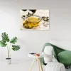 Leinwandbild olivenöl 60x40 cm Feeby gelb wandbild bereit Produktbild-Vorschau 9