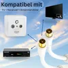 PremiumX 20m TV Antennenkabel IEC-Anschlusskabel mit Produktbild-Vorschau 6