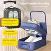 Zimilo Reise Schuhaufbewahrung Tasche, 3-lagig, große Produktbild-Vorschau 3