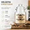 6 Vorratsdosen Vorratsglas Dose Vorratsgläser Glas Produktbild-Vorschau 5