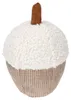 Butoir de porte en forme de noisette, couleur beige, Voir les images du produit 1