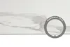 Marmoroptik Weiß, selbstklebender Bodenbelag, ca. 1,5 mm Stärke
 Produktbild-Vorschau