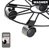 WAGNER Pflanzenroller BLACK STAR Ø 30 x 6,5 cm, innen & Produktbild-Vorschau 4