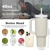 1200ml 40oz hrnek na kávu s víčkem termohrnek s brčkem a Náhled obrázku produktu 10