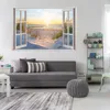153 Wandtattoo Fenster - Ostseestrand Maritim - Größe 750 x Produktbild-Vorschau 4
