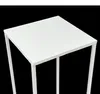 DanDiBo Blumenhocker Metall Weiß Eckig 60 cm Blumenständer Produktbild-Vorschau 4