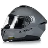 LS2 FF808 Stream II Helm, grau, S  (55/56) Produktbild-Vorschau 8
