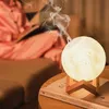 2-IN-1 LED 3D Mondlampe 3 Farbe Dimmbar Nachtlicht 880ML Produktbild-Vorschau 6