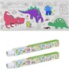 Relaxdays Tovaglia da colorare per bambini, set da 2, carta Anteprima dell’immagine prodotto 1
