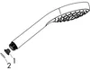 hansgrohe Croma Select S Handbrause Vario Produktbild-Vorschau 11
