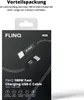 FlinQ – 2x USB-C zu USB-C Kabel 100W – Schnellladung & Produktbild-Vorschau 8