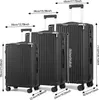 ProximaX Reisekoffer 3er Set ABS-Hartschale Klassische Produktbild-Vorschau 7