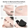 YASHE Mini-Waffeleisen ABW59C, 550 W, 10 cm, Antihaft, Produktbild-Vorschau 6