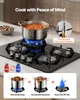 VEVOR, plaque de cuisson encastrable de 60 cm, en verre Voir les images du produit 4