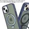 Accezz Ring Stand Backcover mit MagSafe iPhone 14 - Blau Produktbild-Vorschau 4