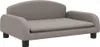 vidaXL Pelech pre psov Taupe 70x45x30 cm Látka Náhľad obrázku produktu 1