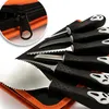 com-four® 6-teiliges Kürbis Schnitz-Set für Halloween - Produktbild-Vorschau 5