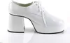 70er Schuhe Herren weiß Schuhgröße: 48-49 Produktbild-Vorschau 6