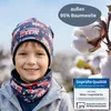 HECKBO Winter 360° Reflektor Kinder Mütze & Loop Schal Set Produktbild-Vorschau 6